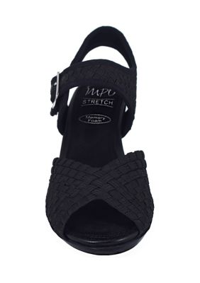 Varla Stretch Sandals with Memory Foam