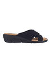 Garith Slide Sandals with Memory Foam