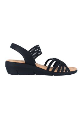 Geneshia Stretch Sandal with Memory Foam