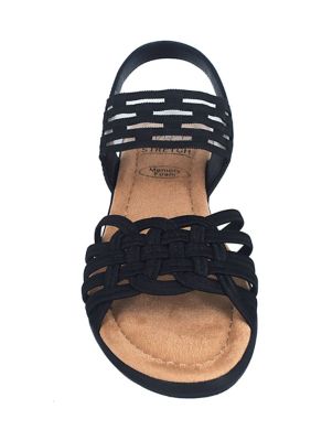 Geneshia Stretch Sandal with Memory Foam