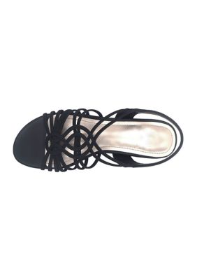 Rammy Stretch Elastic Sandal with Memory Foam