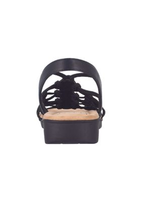 Berna Stretch Sandal with Memory Foam