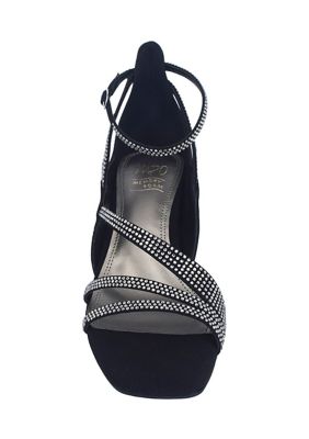 Emory Embellished Sandal with Memory Foam