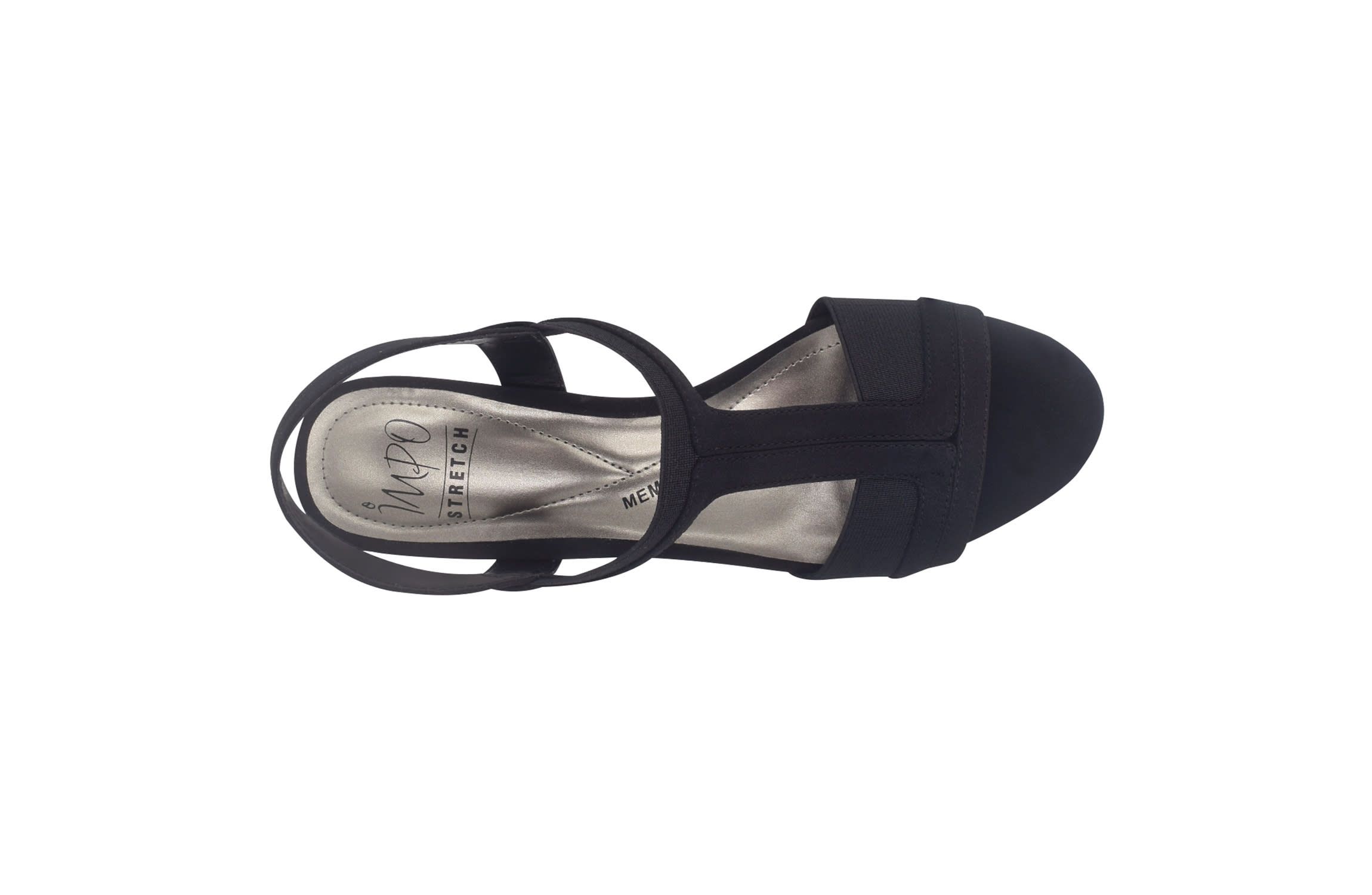 Eara Stretch Dress Sandal with Memory Foam