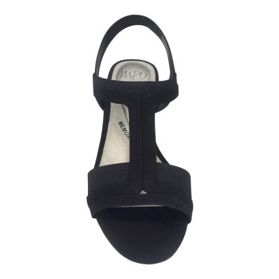 Eara Stretch Dress Sandal with Memory Foam