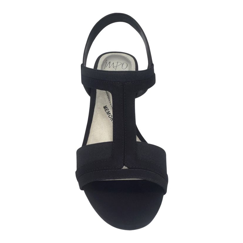 Eara Stretch Dress Sandal with Memory Foam