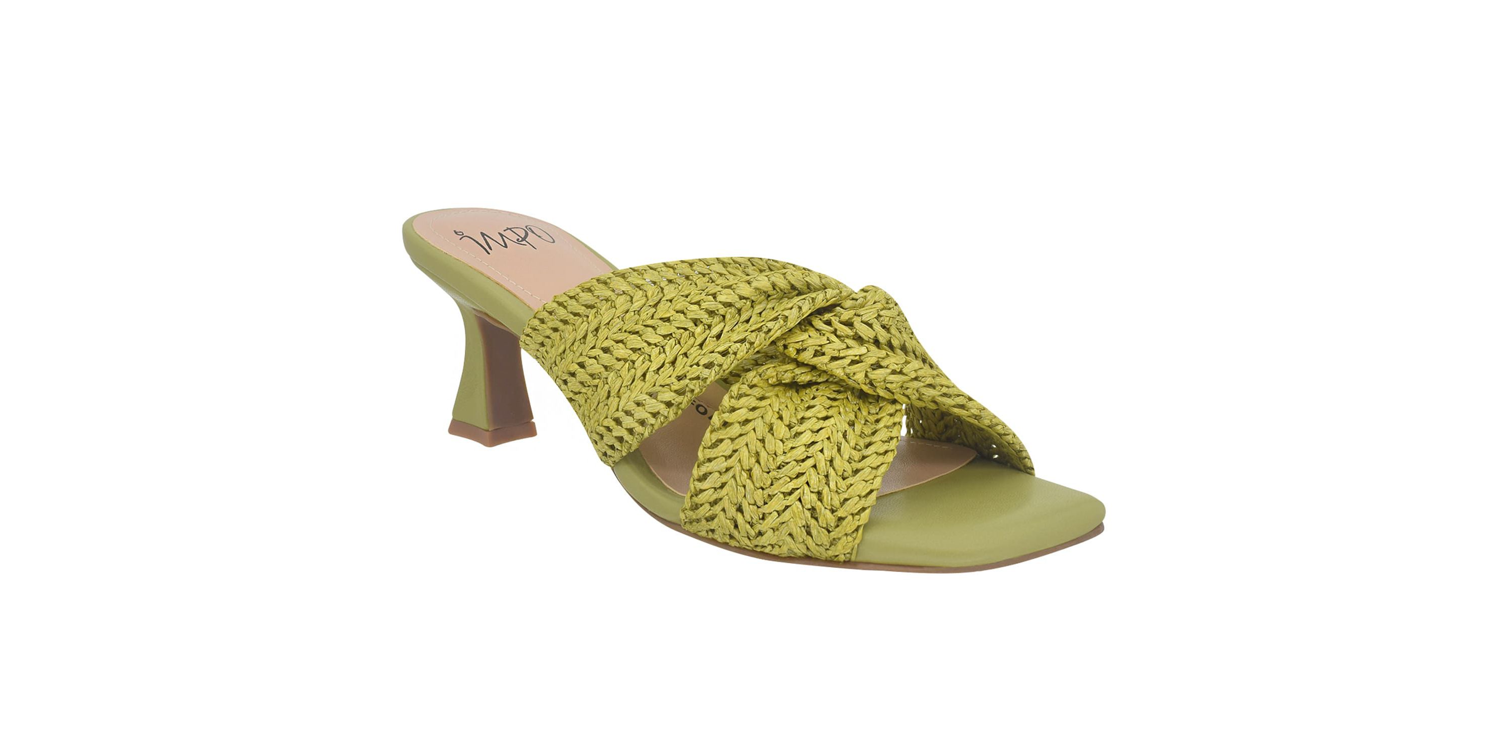 Nikka Raffia Sandal with Memory Foam