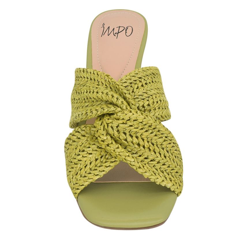 Nikka Raffia Sandal with Memory Foam