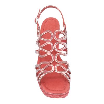 Orleans Platform Wedge Sandal with Memory Foam