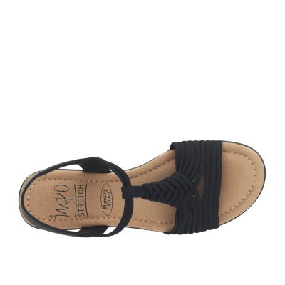 Bellita Stretch Elastic Sandal with Memory Foam