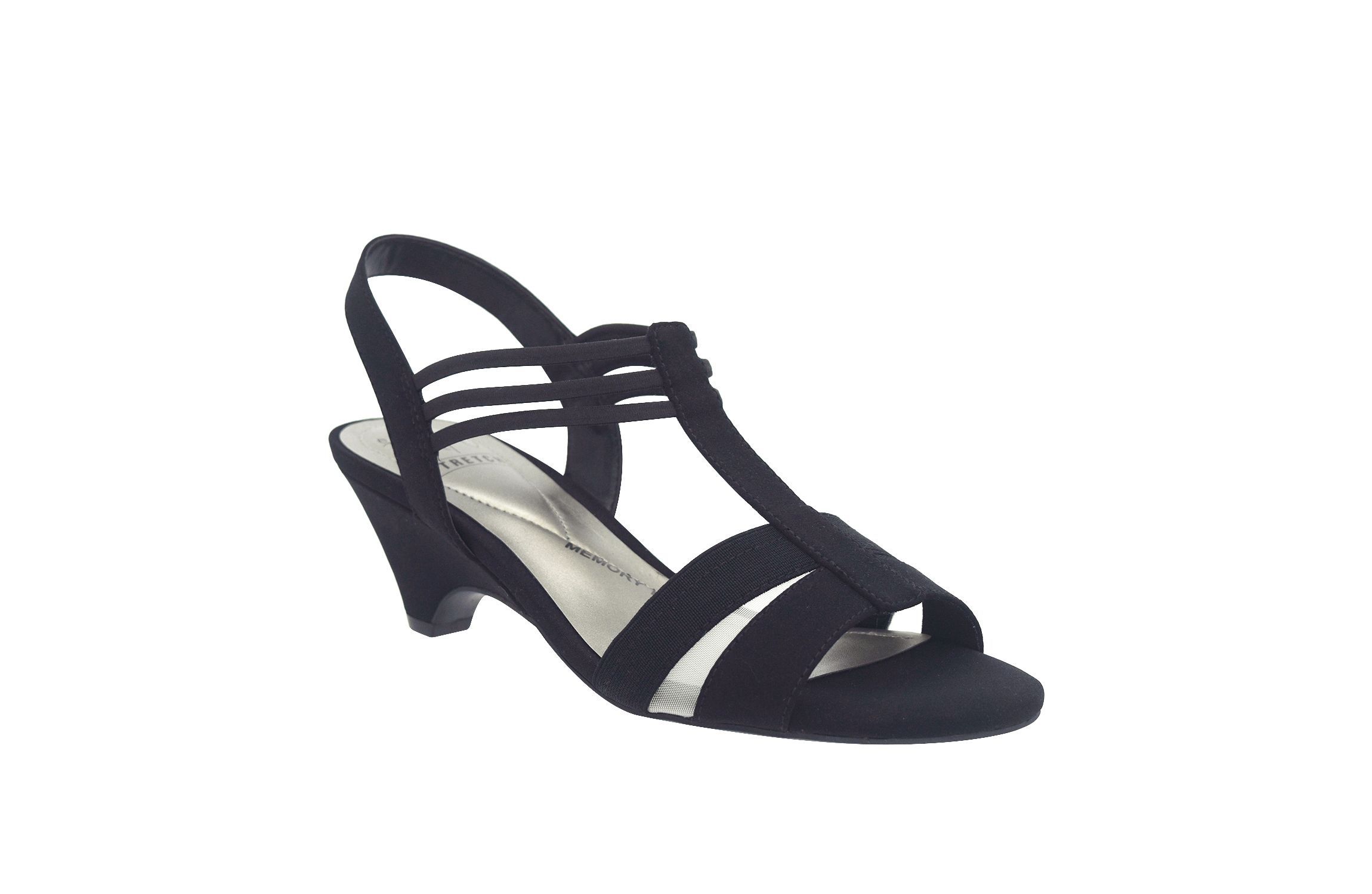 Estrella Stretch Dress Sandal with Memory Foam