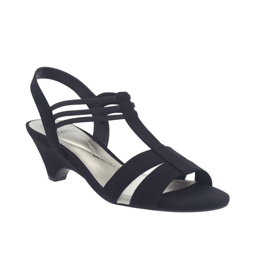 Estrella Stretch Dress Sandal with Memory Foam