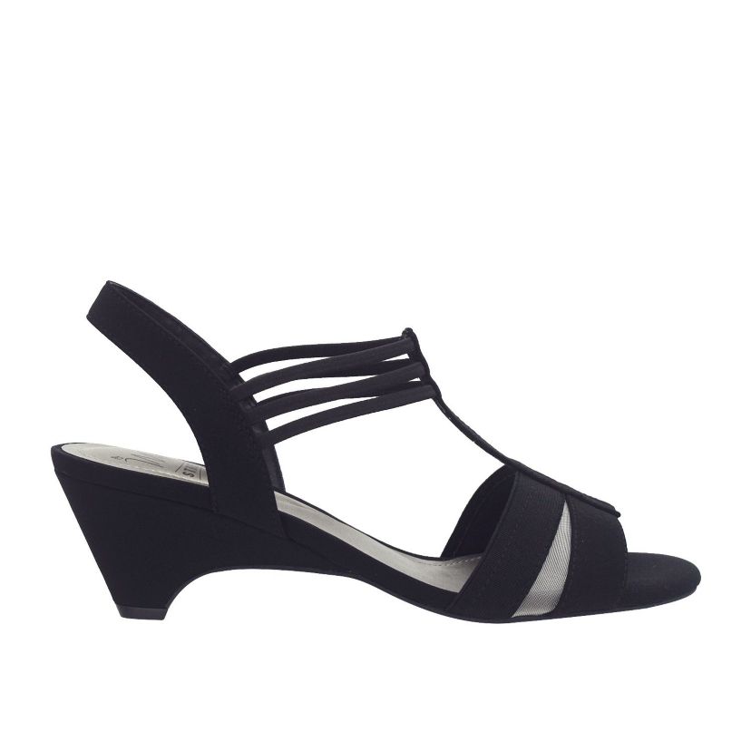 Estrella Stretch Dress Sandal with Memory Foam