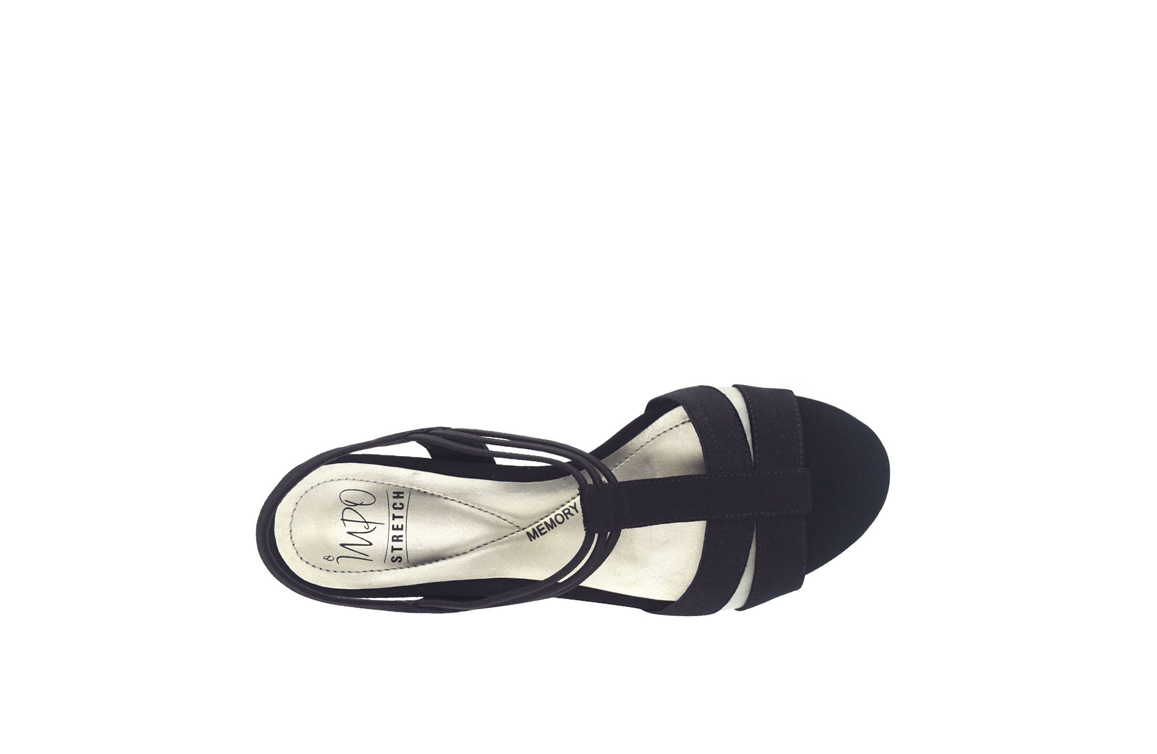Estrella Stretch Dress Sandal with Memory Foam