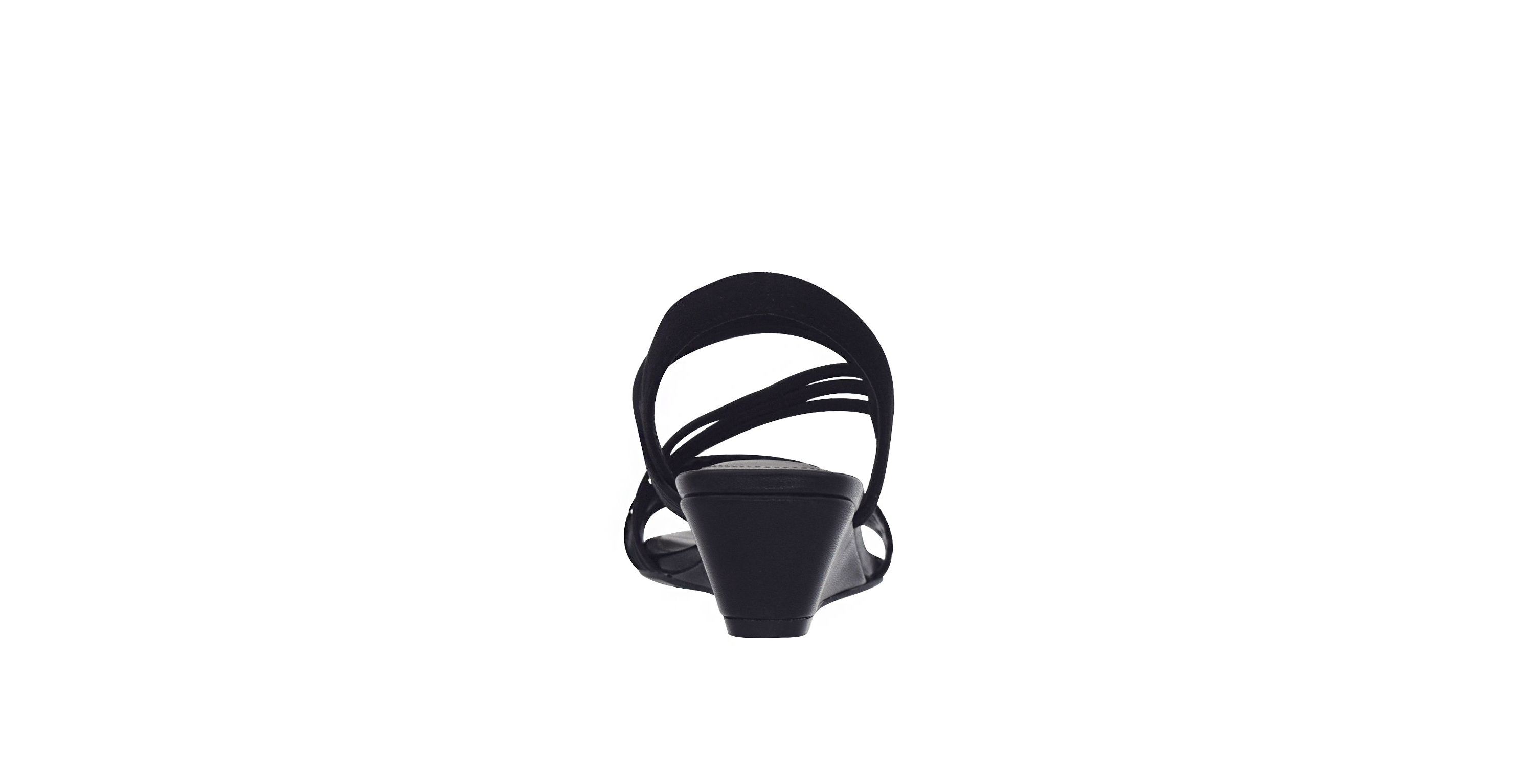 Gatrina Stretch Wedge Sandal with Memory Foam