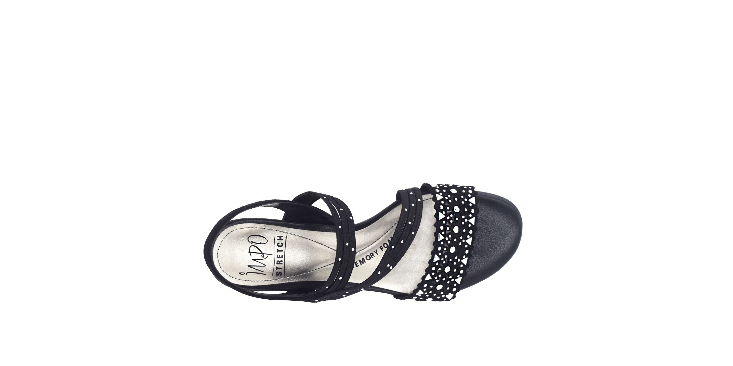 Gatrina Stretch Wedge Sandal with Memory Foam