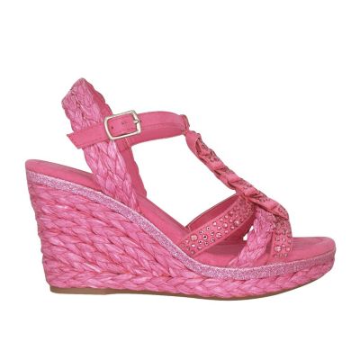 Oliza Platform Wedge Sandal with Memory Foam