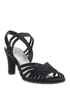 stretch dress sandals