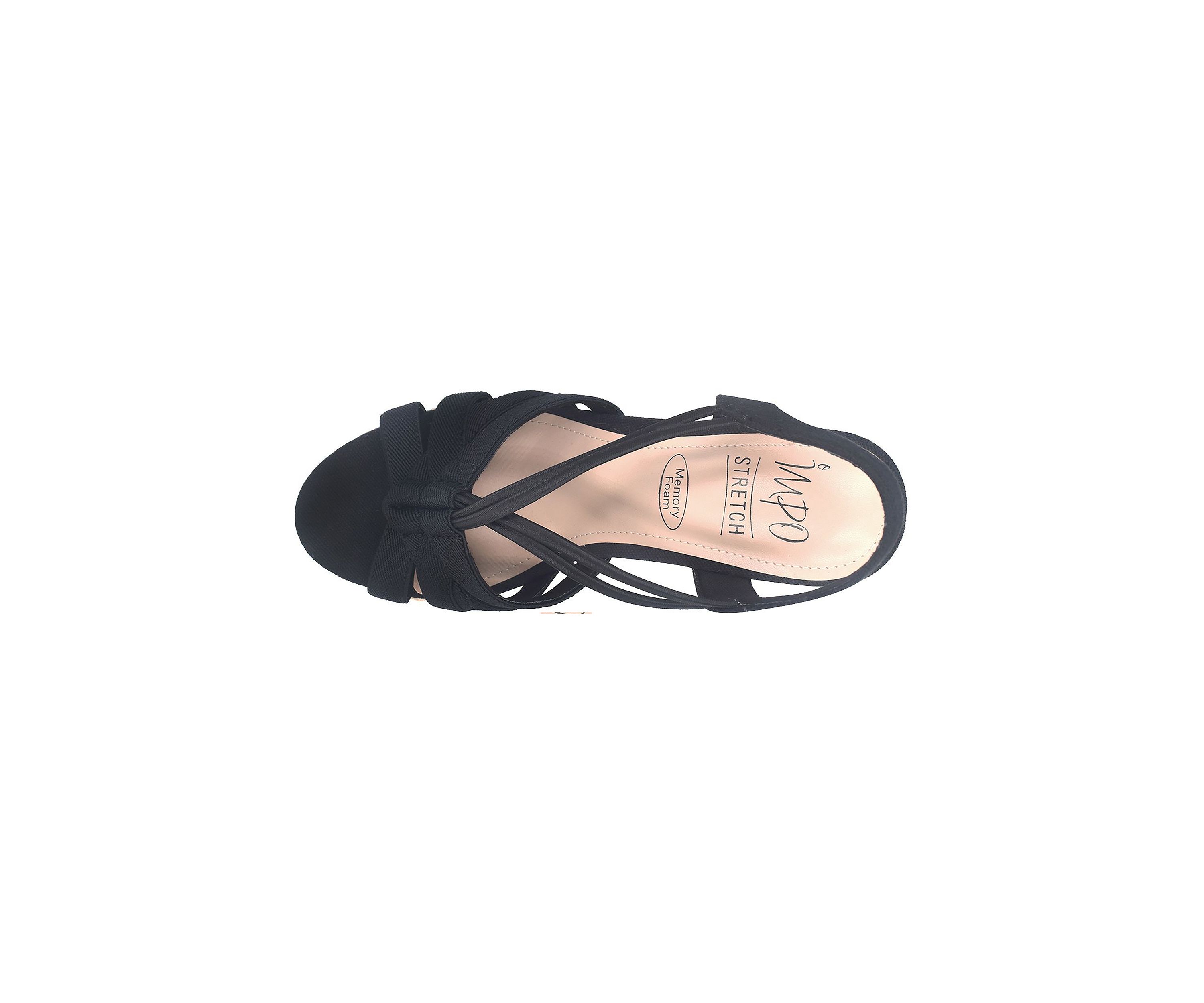 Tosha Stretch Wedge Sandal with Memory Foam