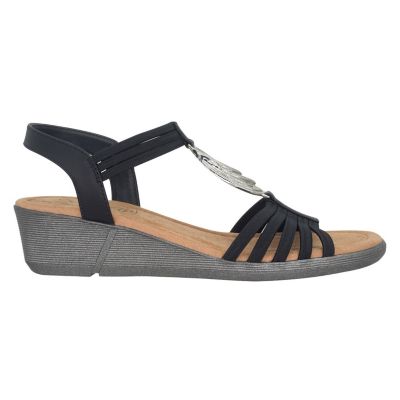 Ralana Stretch Elastic Sandal with Memory Foam