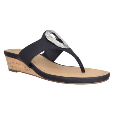 Rosala Ornamented Thong Sandal with Memory Foam