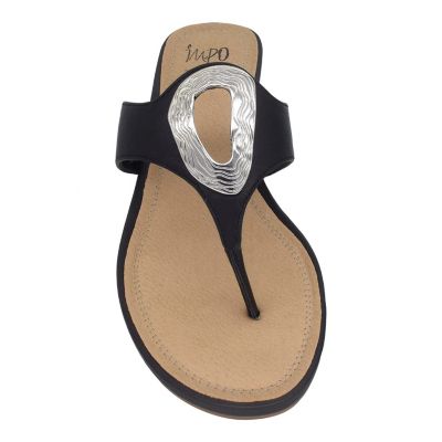 Rosala Ornamented Thong Sandal with Memory Foam