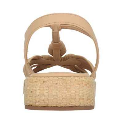 Ryanna Stretch Elastic Sandal with Memory Foam