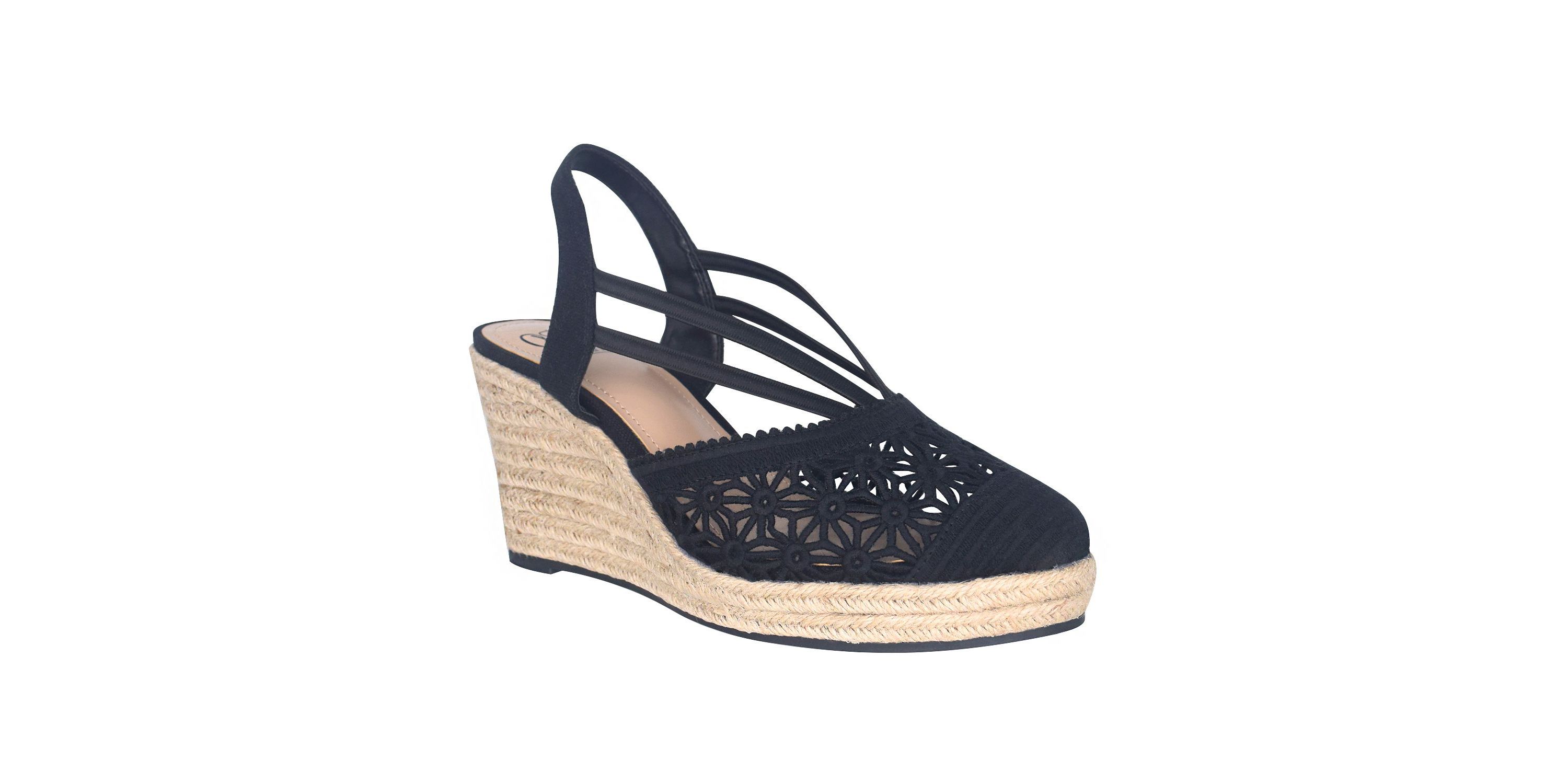 Tonessa Stretch Wedge Espadrille with Memory Foam