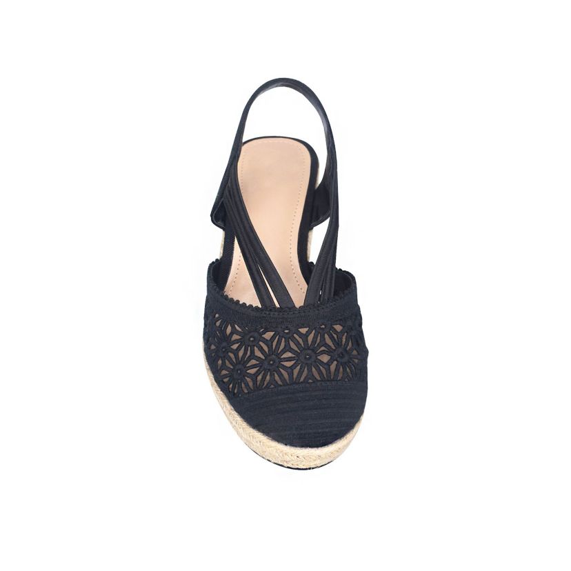 Tonessa Stretch Wedge Espadrille with Memory Foam