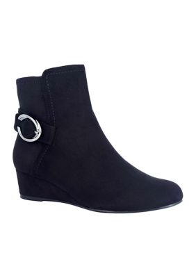 Guevera Stretch Wedge Booties