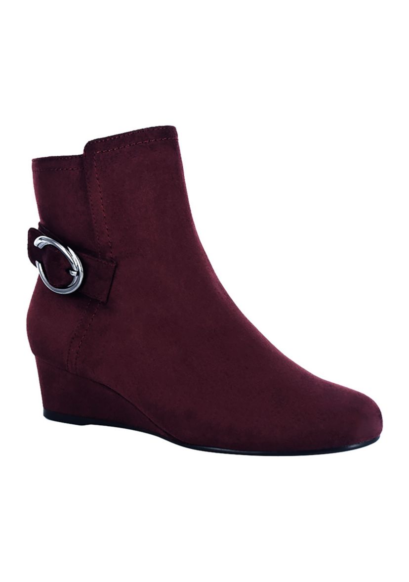 Guevera Stretch Wedge Booties