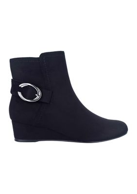 Guevera Stretch Wedge Booties