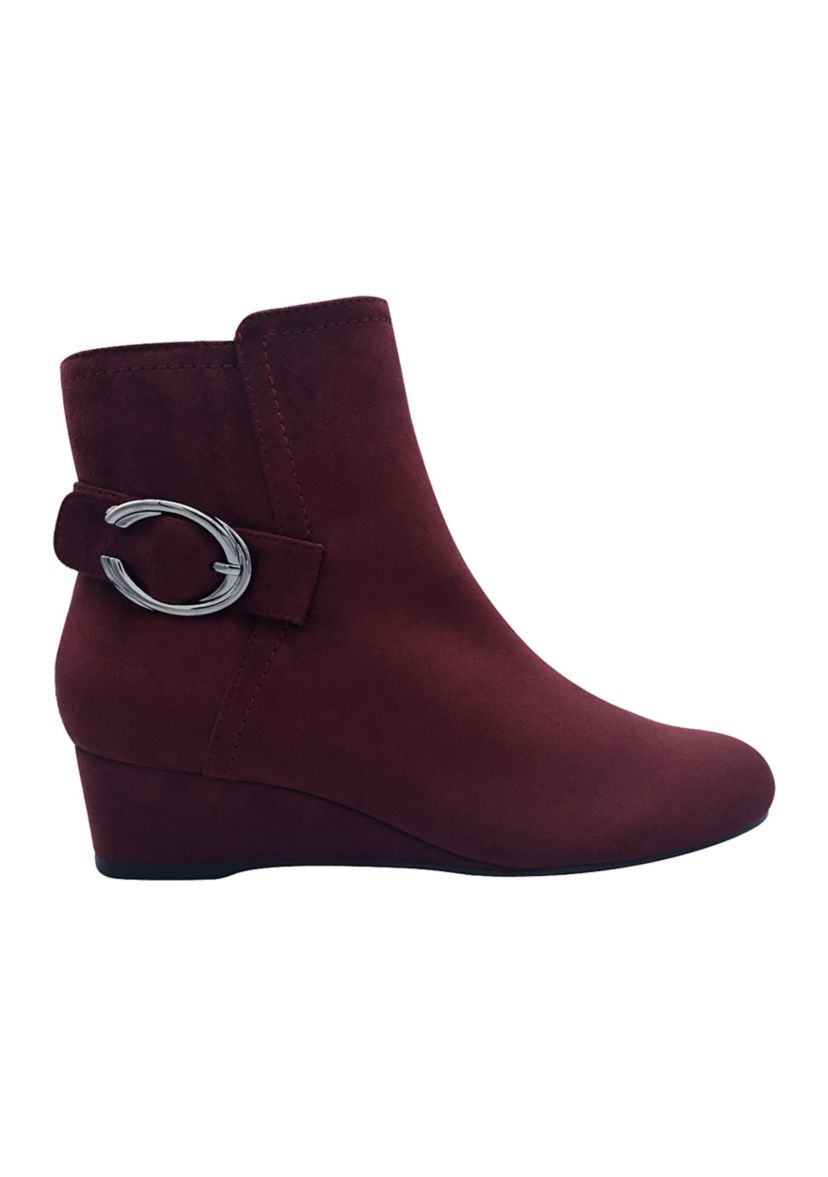 Guevera Stretch Wedge Booties