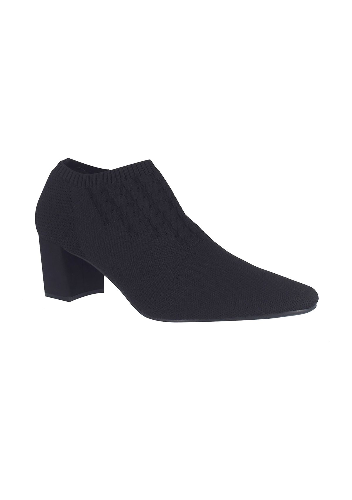 Nakayla Stretch Knit Ankle Bootie with Memory Foam