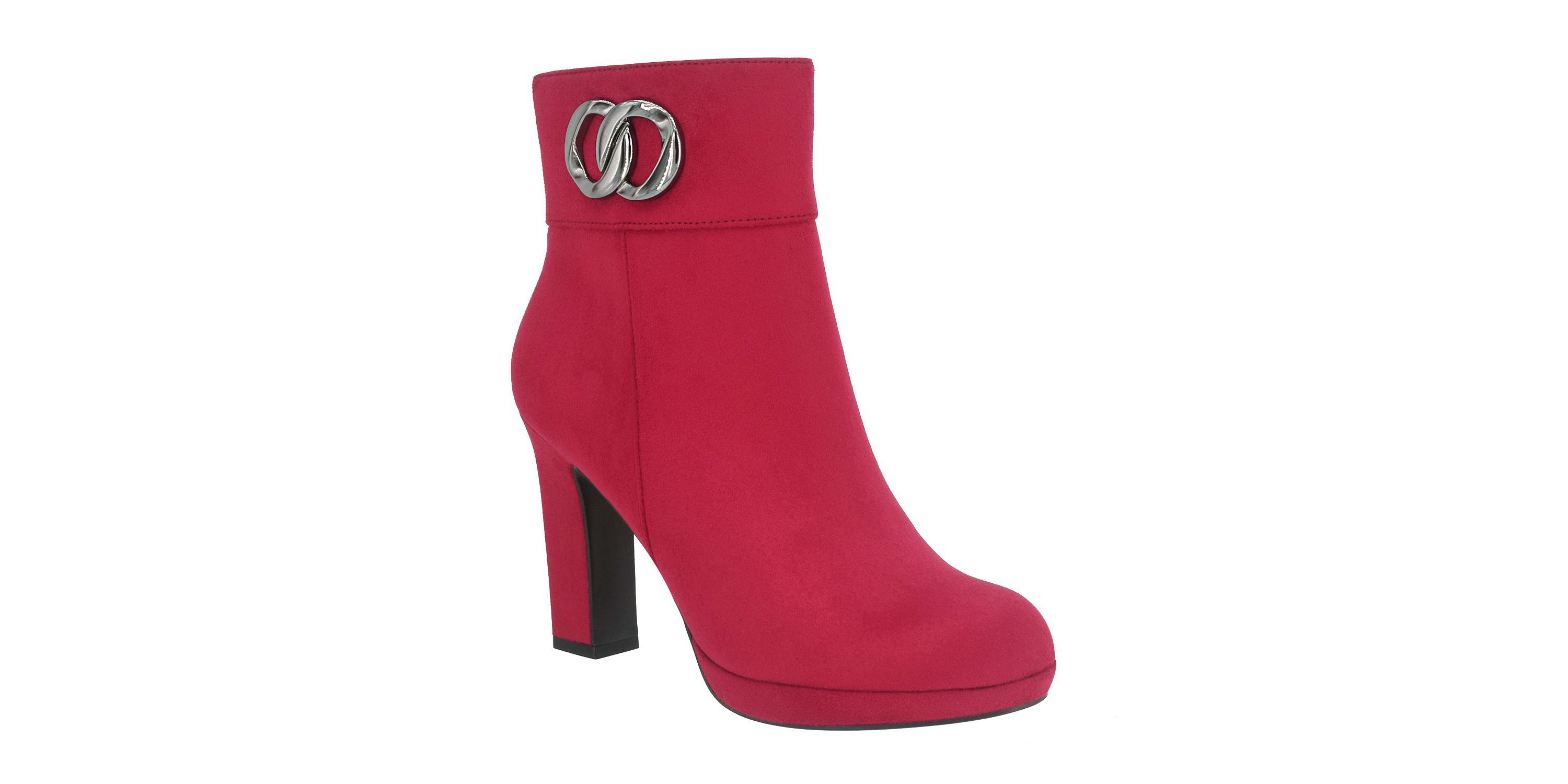 Omia Platform Ankle Boot with Memory Foam