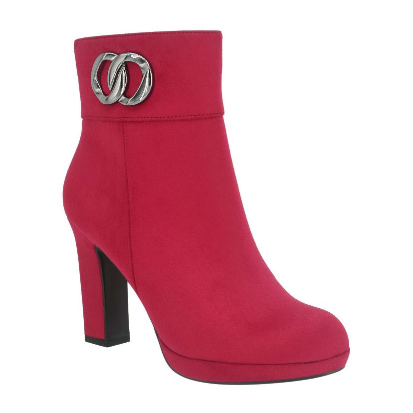 Omia Platform Ankle Boot with Memory Foam