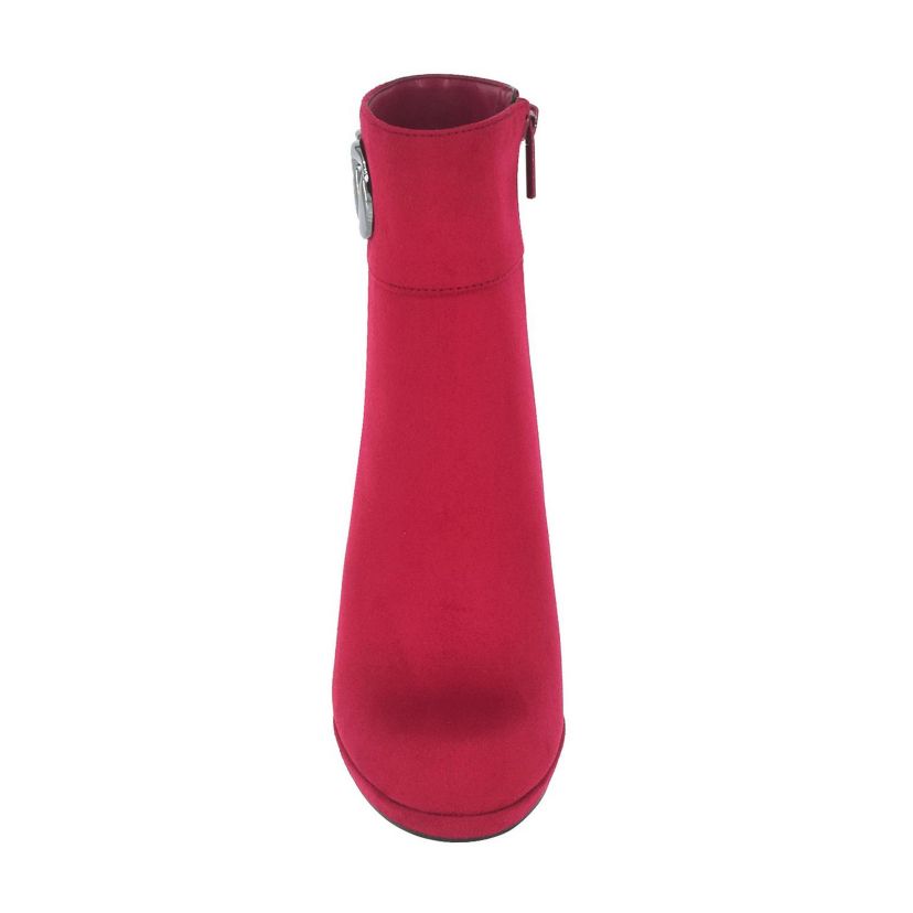 Omia Platform Ankle Boot with Memory Foam