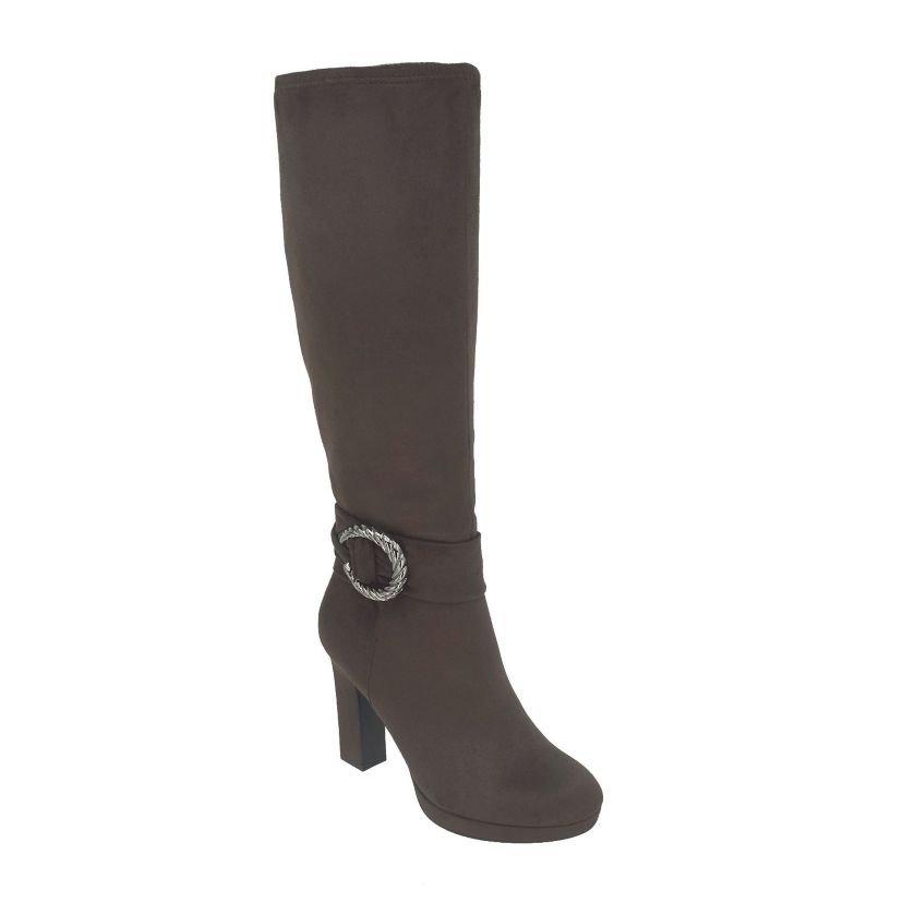 Ovidia Wide Width Stretch Platform Boot with Memory Foam