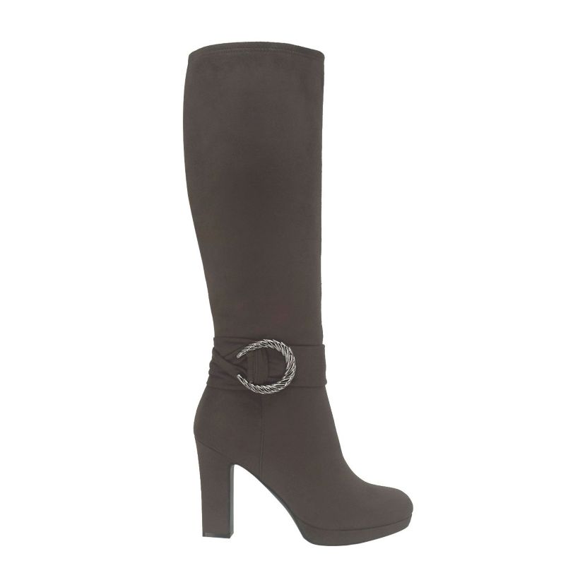 Ovidia Wide Width Stretch Platform Boot with Memory Foam