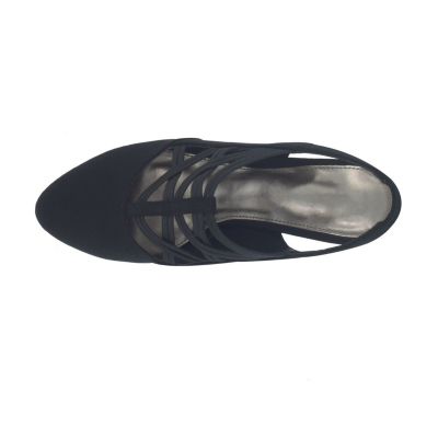 Vail Stretch Elastic Sling-back Pumps with Memory Foam