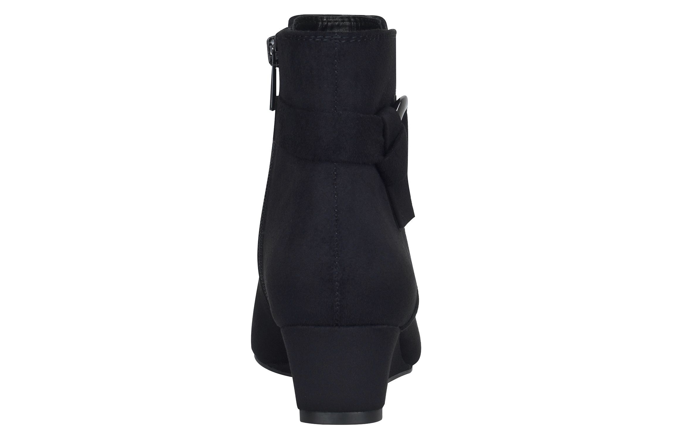Gasha Wedge Bootie with Memory Foam