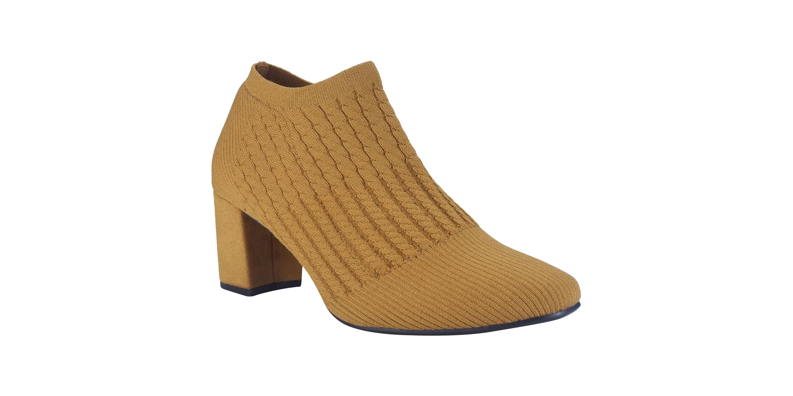 Nancia Stretch Knit Ankle Bootie with Memory Foam