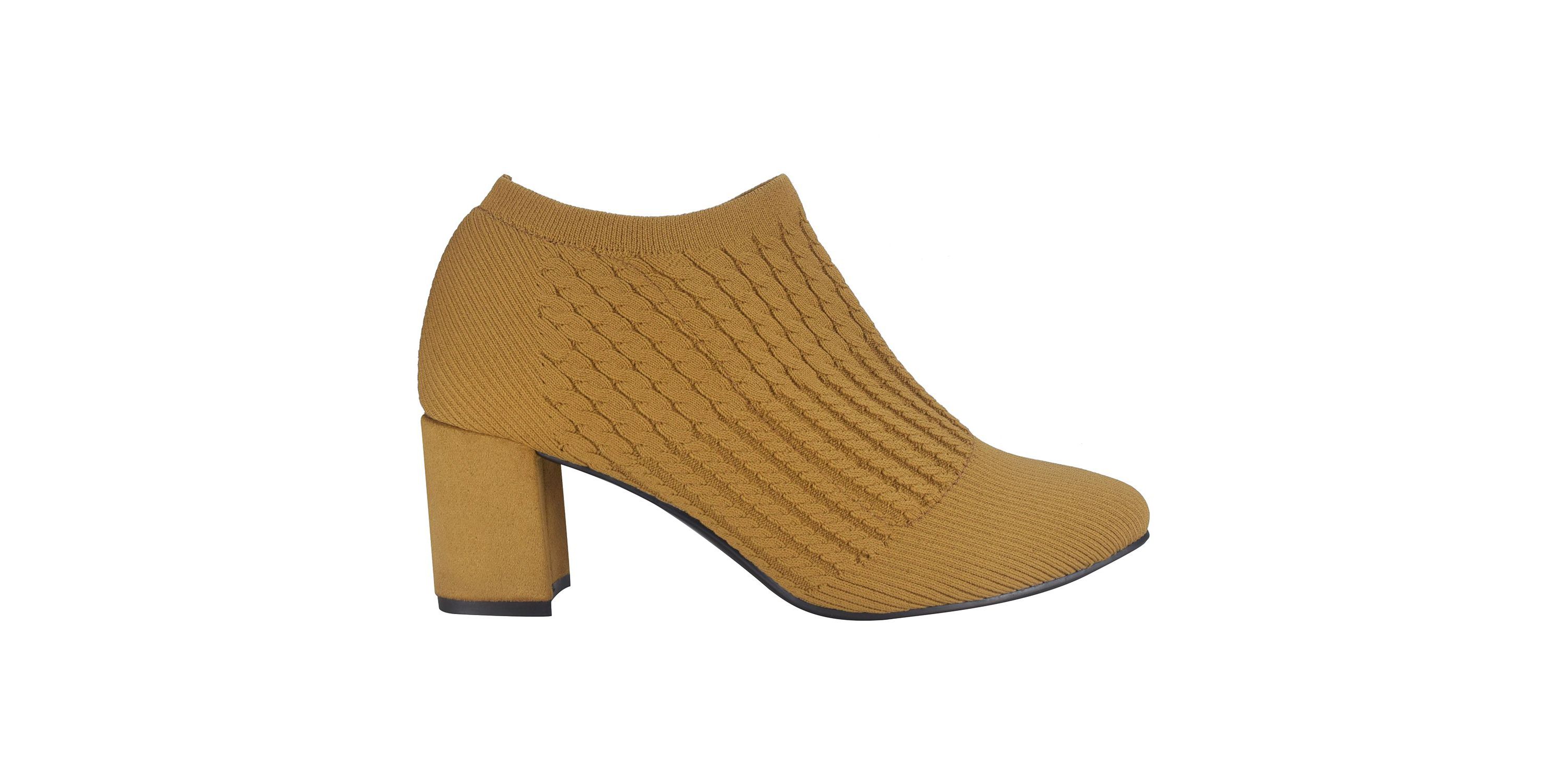 Nancia Stretch Knit Ankle Bootie with Memory Foam