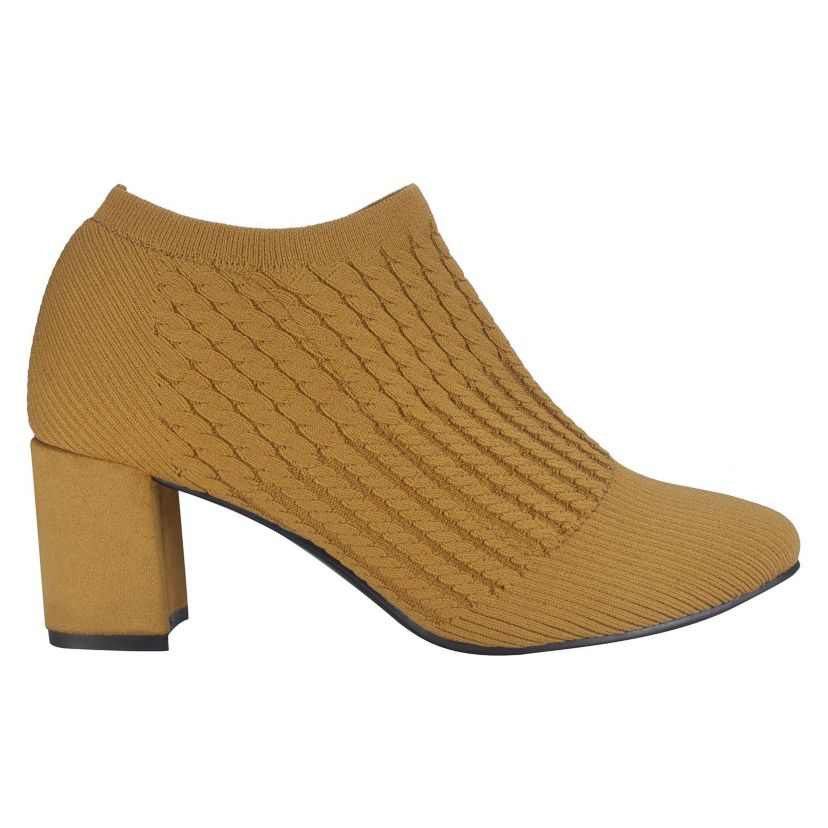 Nancia Stretch Knit Ankle Bootie with Memory Foam