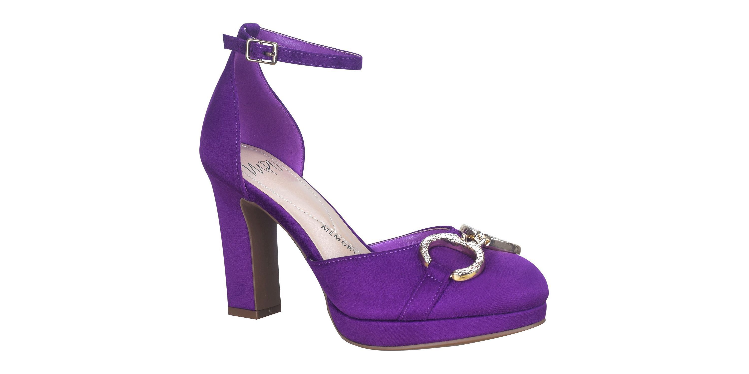 Odilie Platform Pump with Horsebit and  Memory Foam