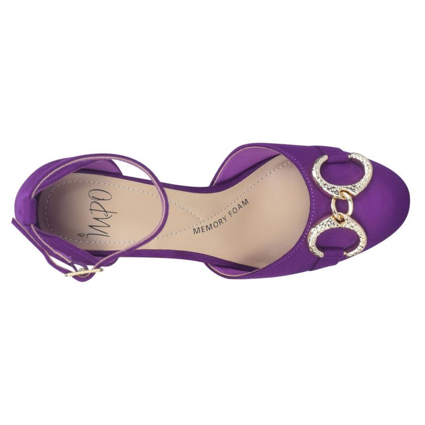 Odilie Platform Pump with Horsebit and  Memory Foam