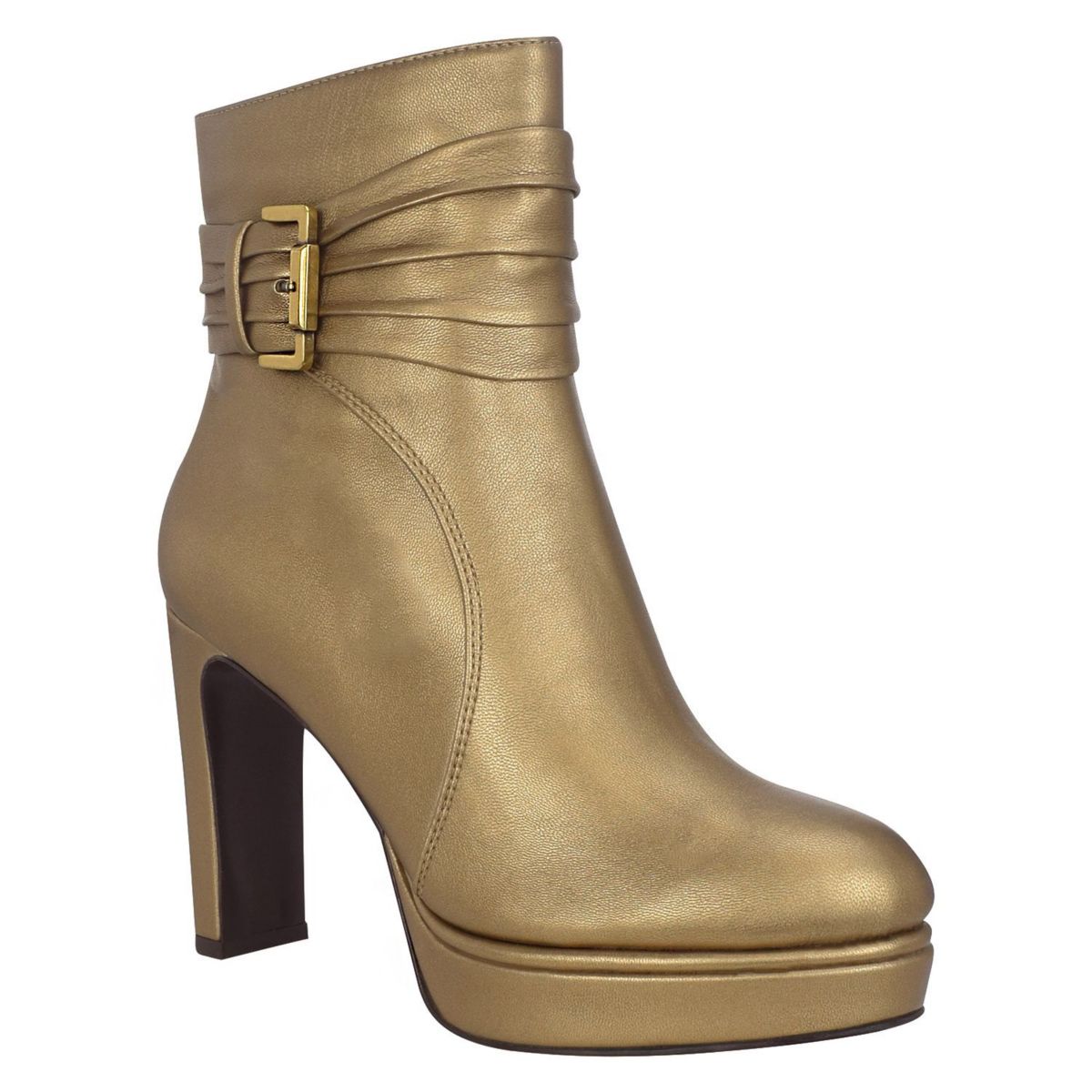 Omira Platform Ankle Boot with Memory Foam