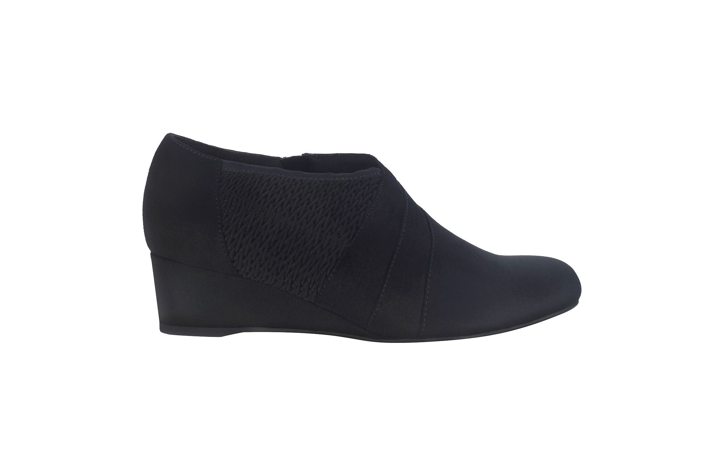 Ginger Stretch Wedge Shoetie with Memory Foam