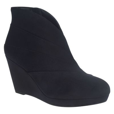 Thorson Platform Wedge Ankle Boot with Memory Foam