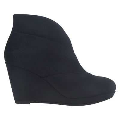 Thorson Platform Wedge Ankle Boot with Memory Foam